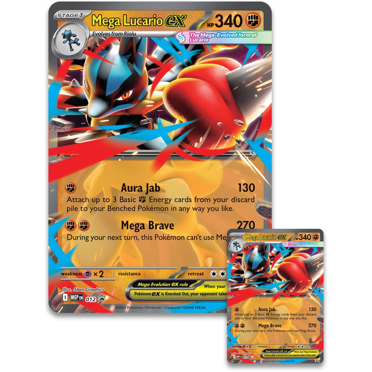 Mega Lucario ex - Figure Collection