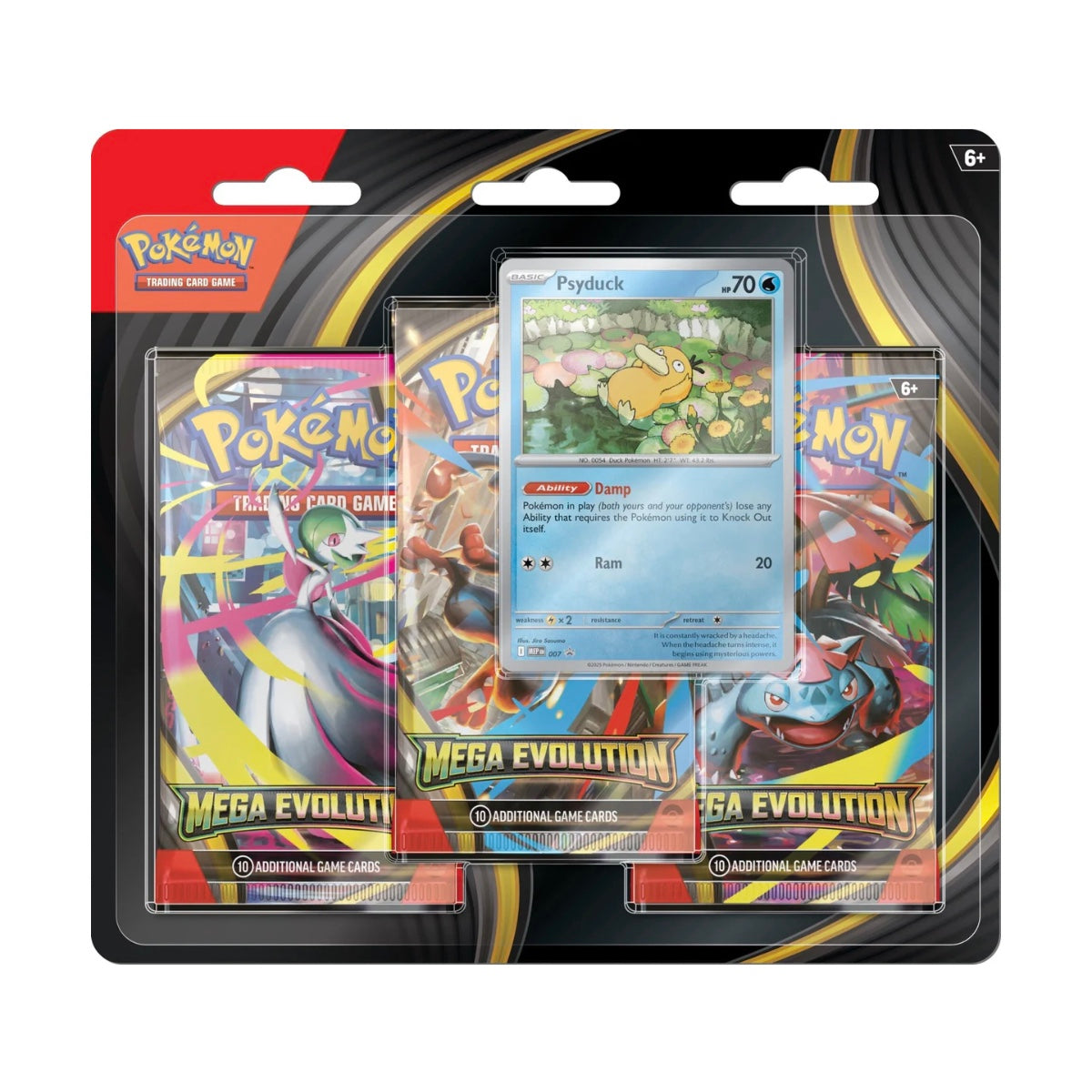 Mega Evolution - 3 Pack Blister Psyduck Promo